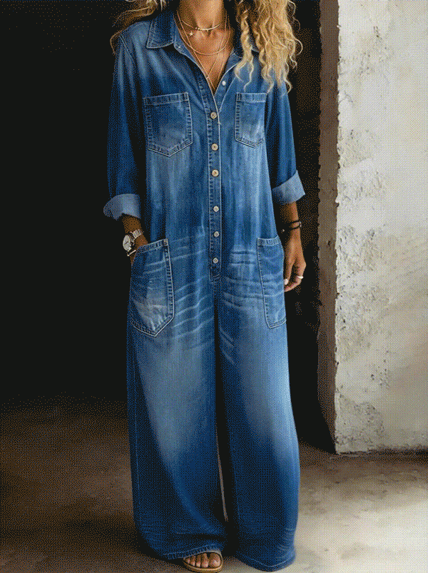 Lena | Combinaison salopette casual confortable