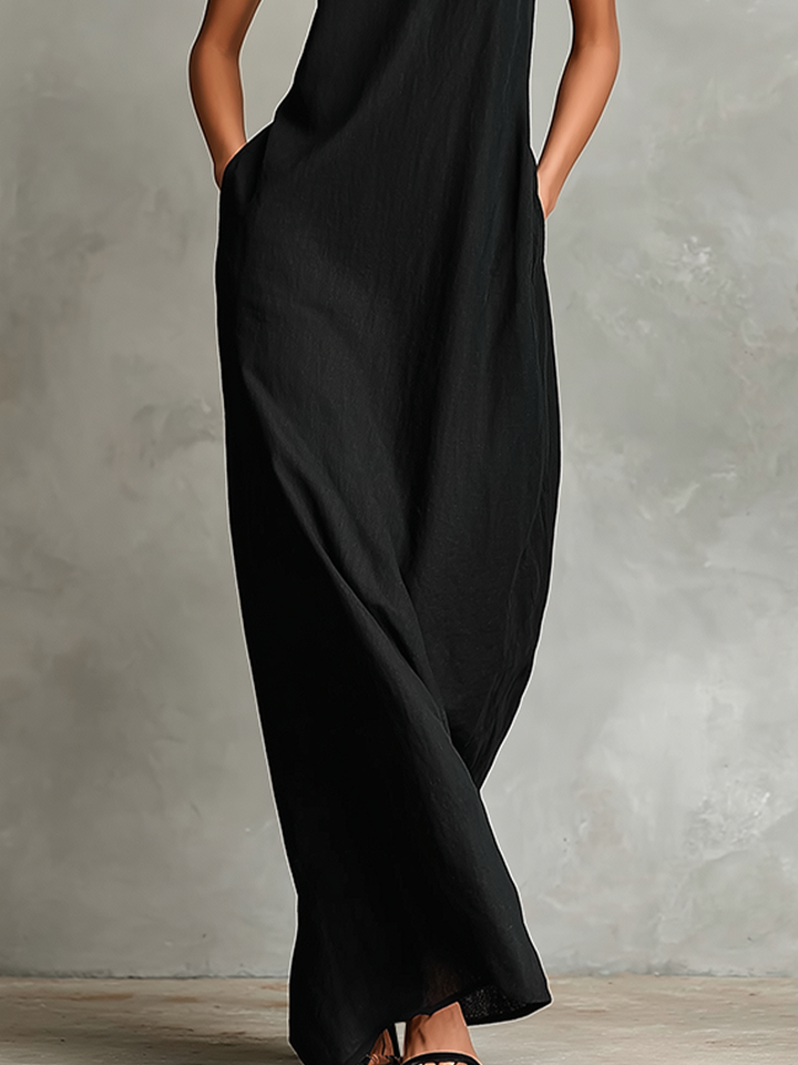 Caterina | Robe longue minimaliste