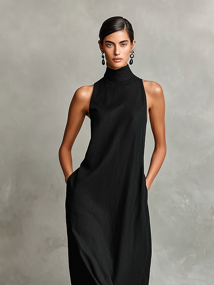 Caterina | Robe longue minimaliste