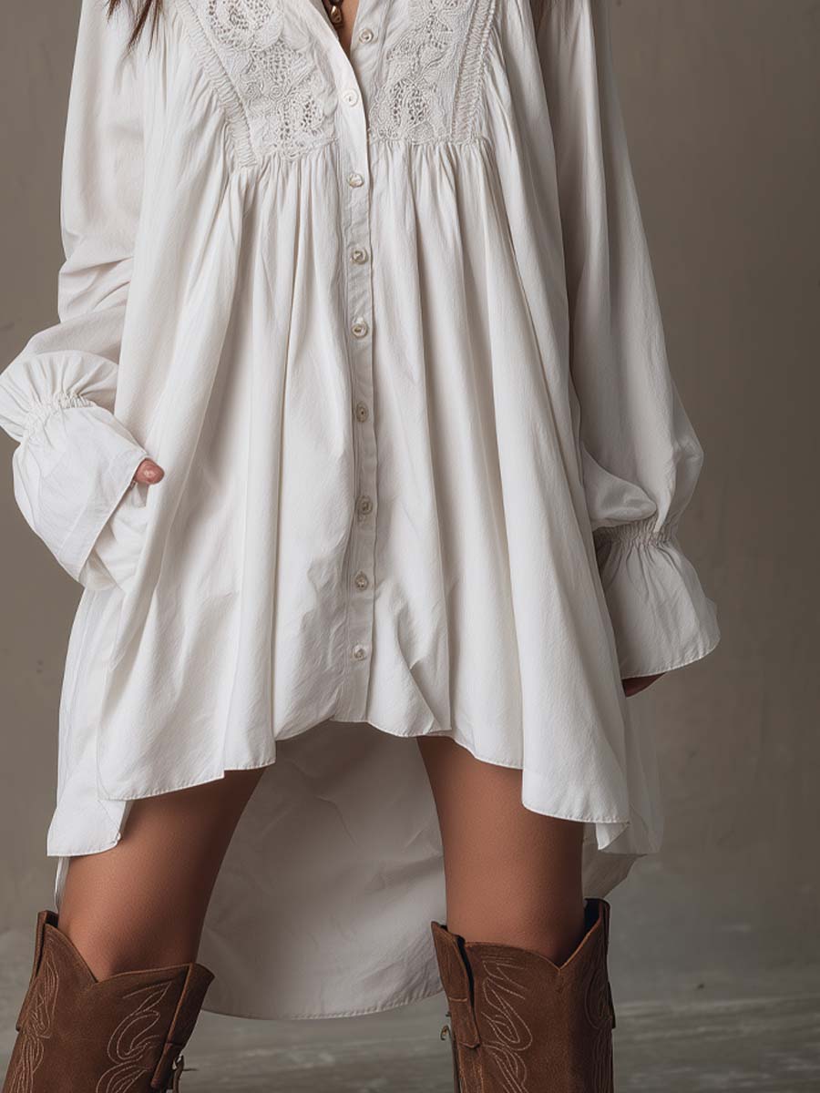 Anastasia™ | Robe Mini en Dentelle