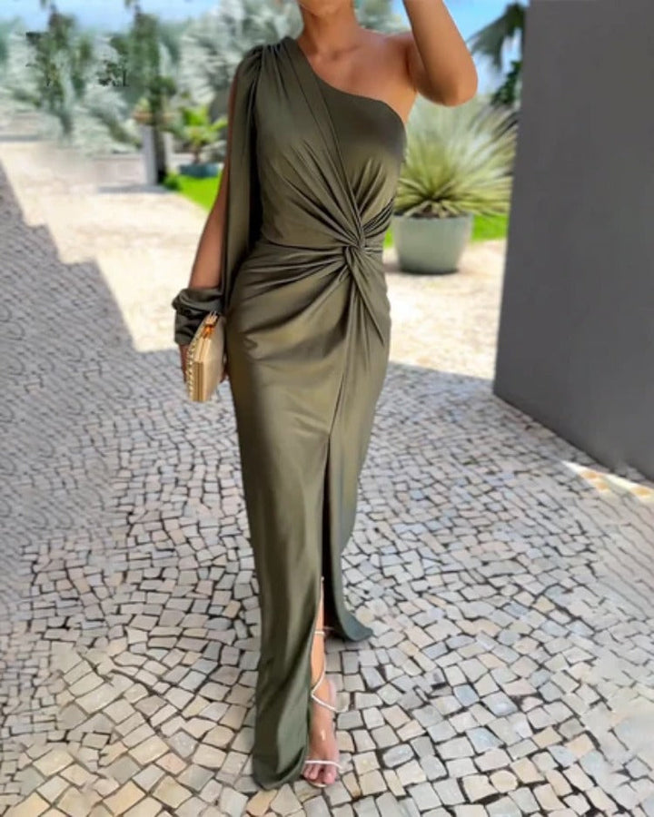 Natalie™ | Robe de soirée asymétrique
