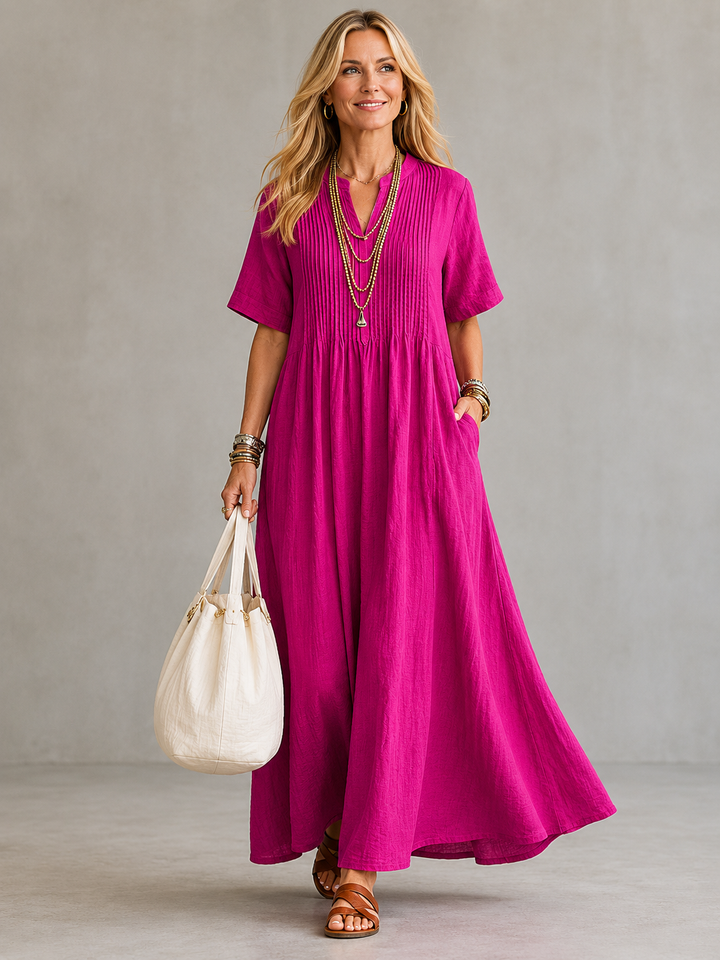 Camille | Robe Plissée