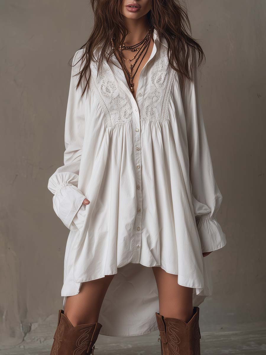 Anastasia™ | Robe Mini en Dentelle