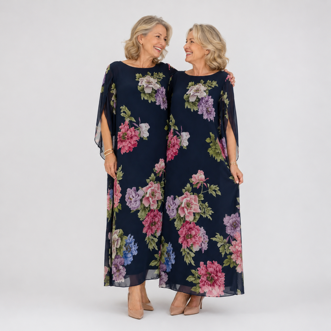 Elowen™ | Robe Maxi Midnight Bloom
