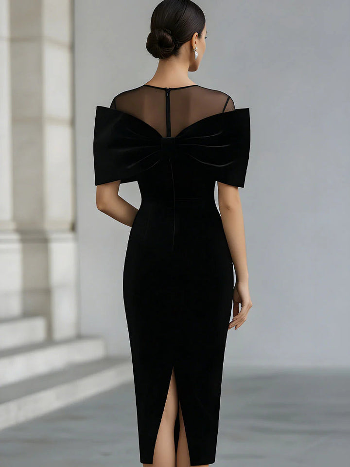 Audrey™ | Robe de Soirée Élégante avec Nœud