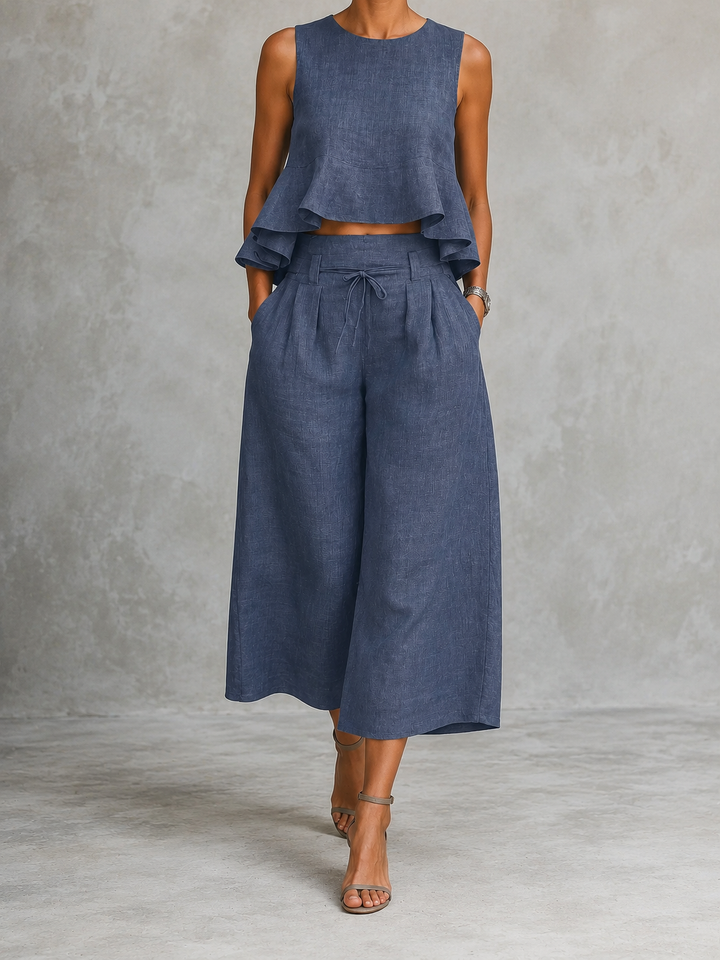 Freya Ensemble Deux Pièces pour Femme avec Bas Froncé