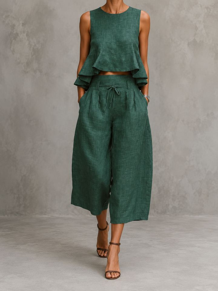 Freya Ensemble Deux Pièces pour Femme avec Bas Froncé