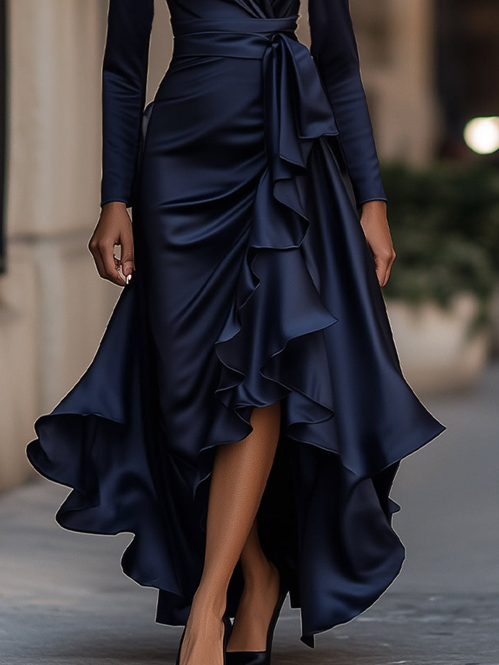 Victoria™ | Robe Portefeuille de Soirée Élégante
