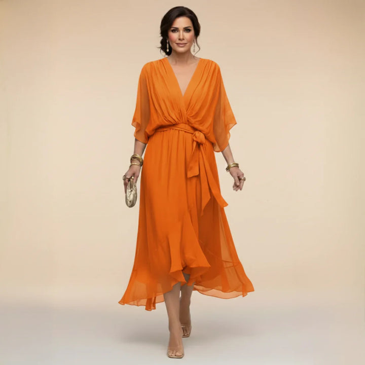 Monica | Robe col V