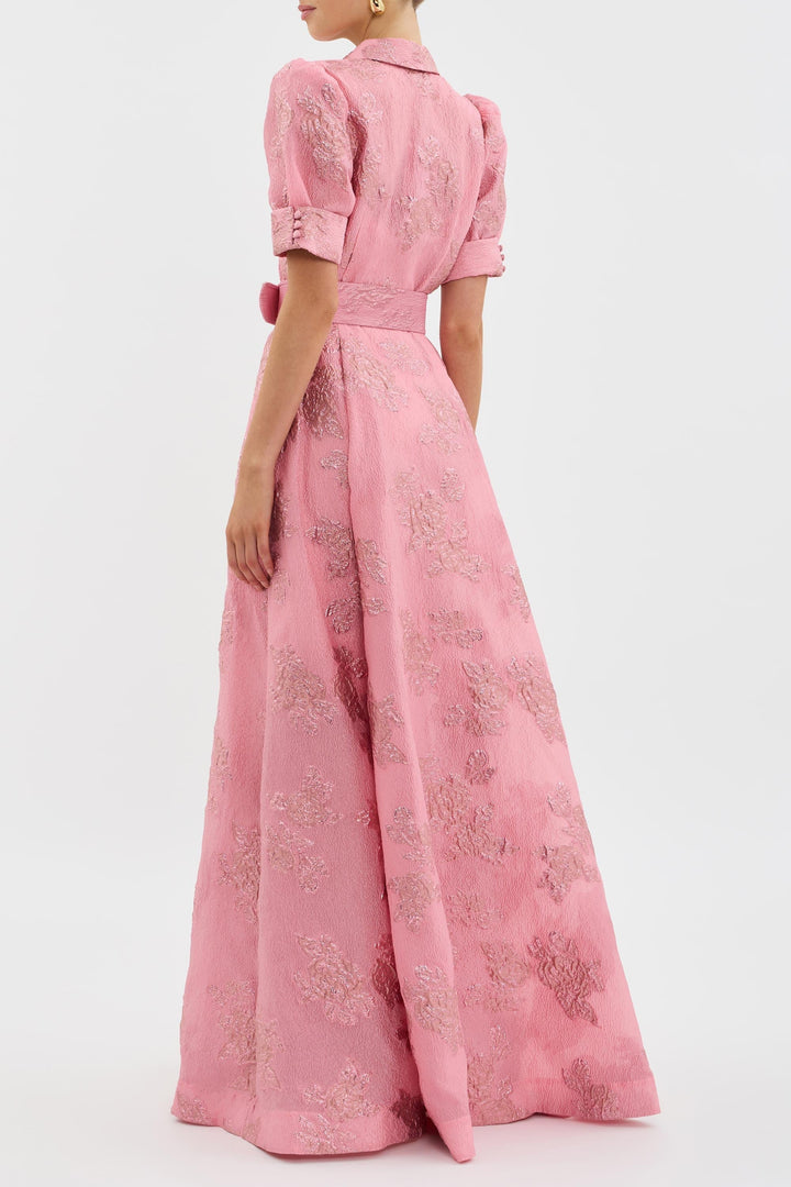 Elaine™ | Robe Maxi Élégante à Motif Floral