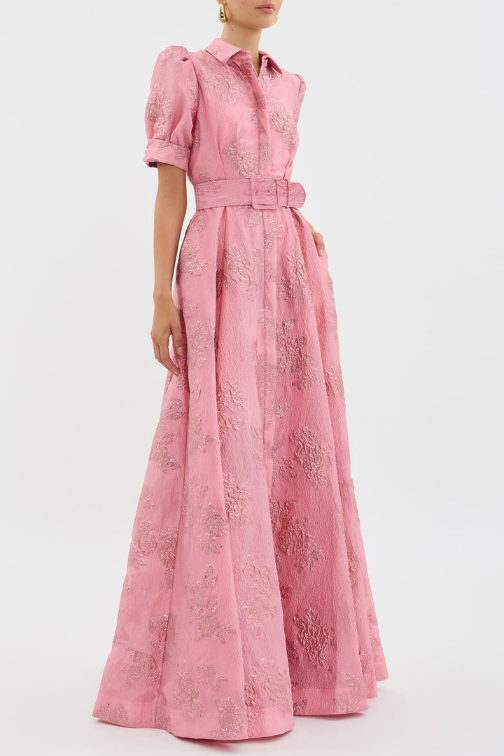 Elaine™ | Robe Maxi Élégante à Motif Floral