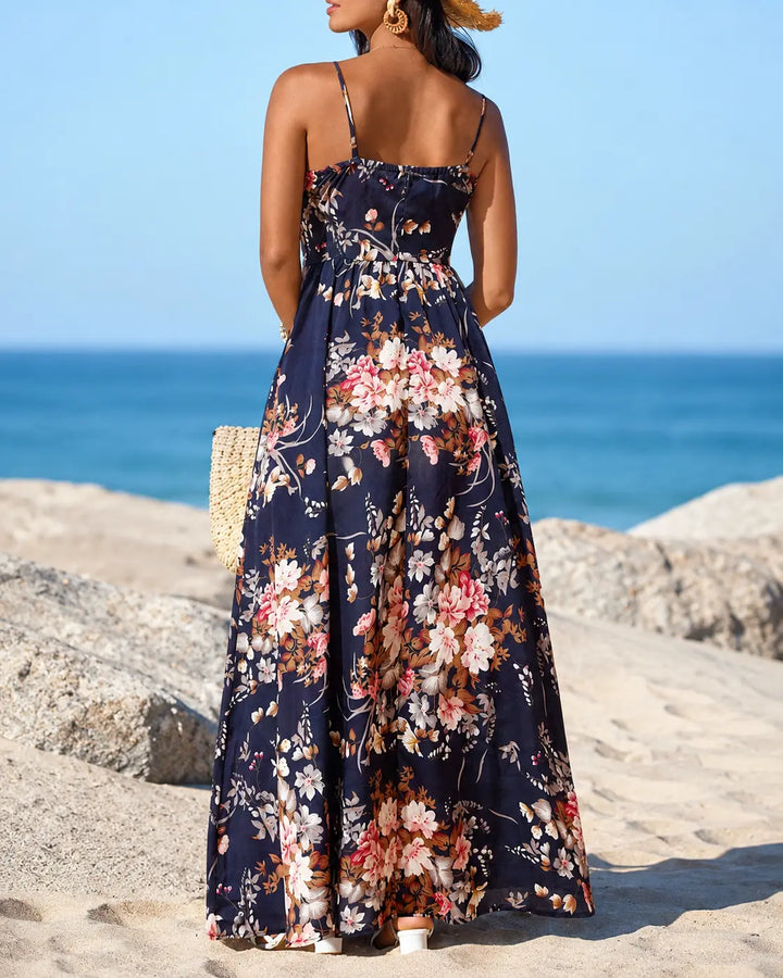 Marbella | Tropical Bloom Maxi Dress