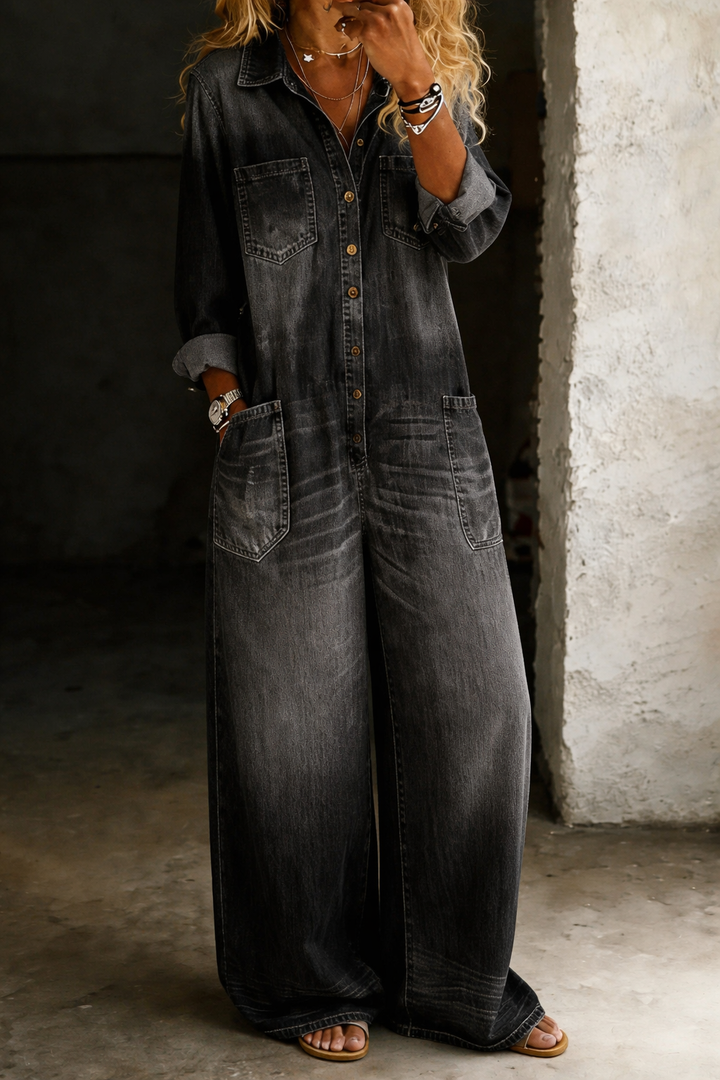 Lena | Combinaison salopette casual confortable