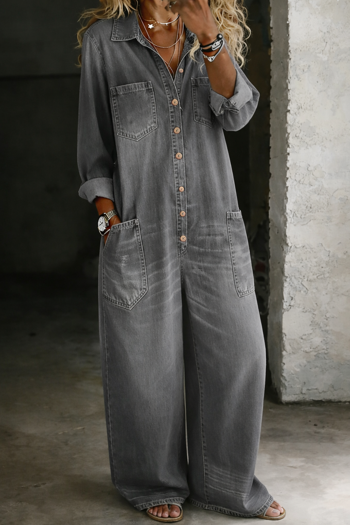 Lena | Combinaison salopette casual confortable
