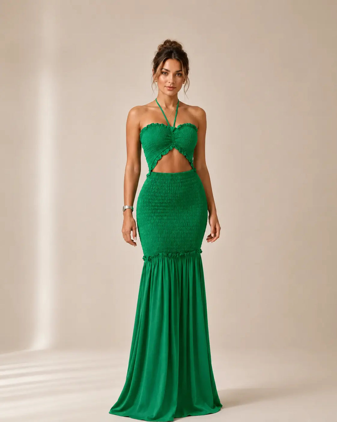 Alessia | Tropical Maxi Dress