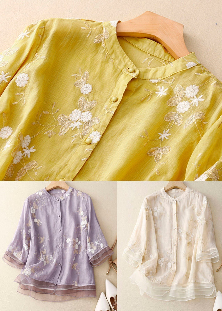Anouk | Blouse chic aux accents floraux