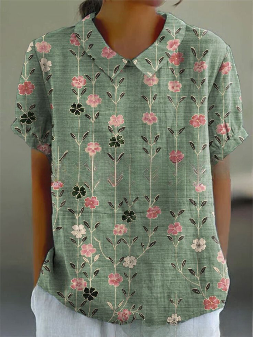 Dovie | Chemise Fleurie