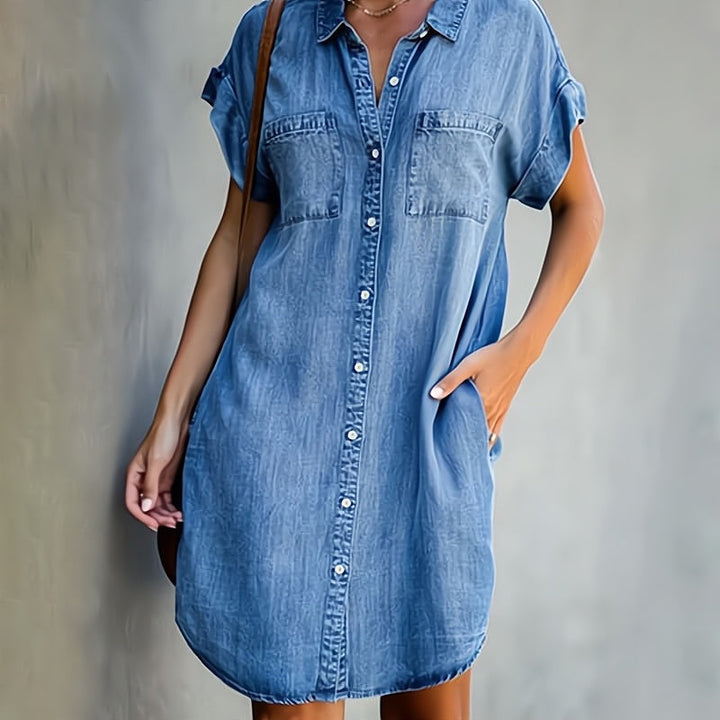 Eleni | Robe avec boutons