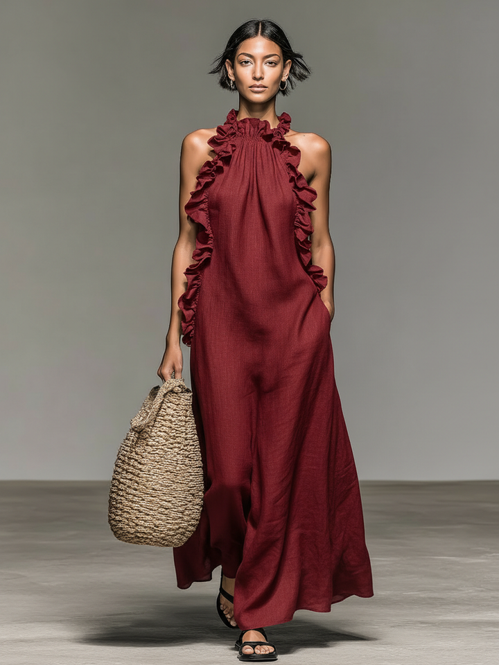 Robe Maxi avec Poches