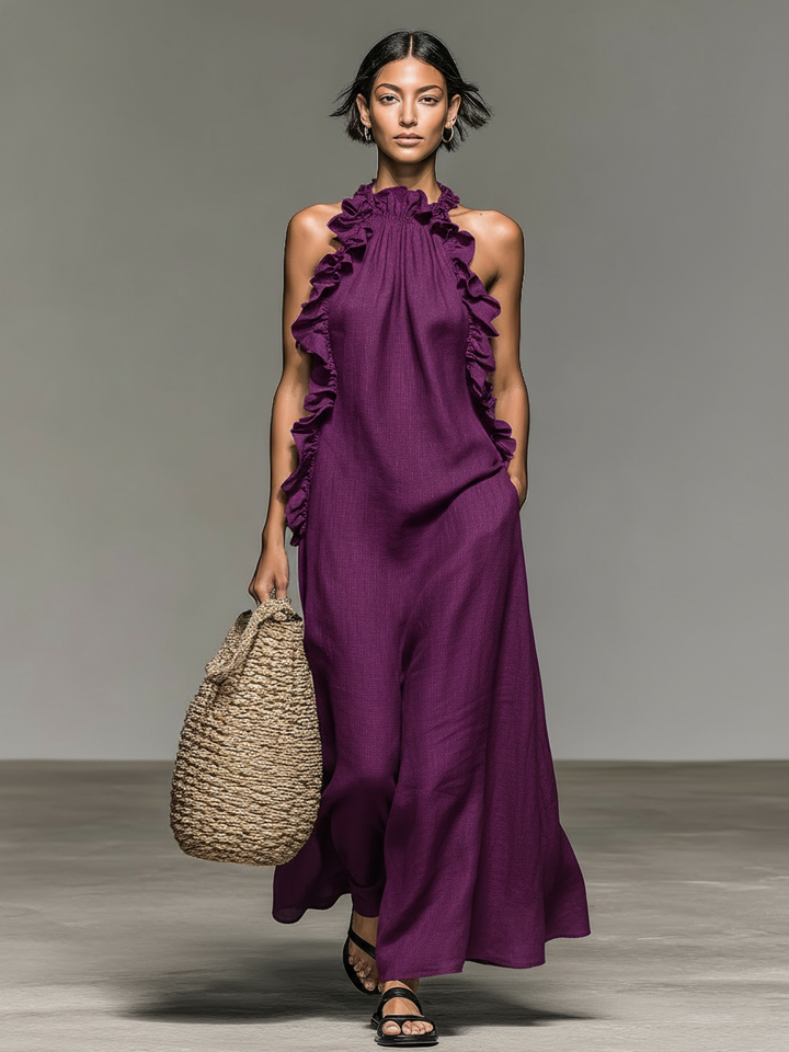 Robe Maxi avec Poches