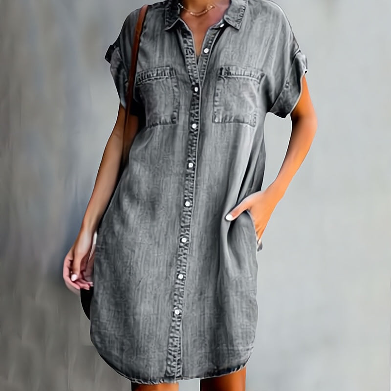Eleni | Robe avec boutons