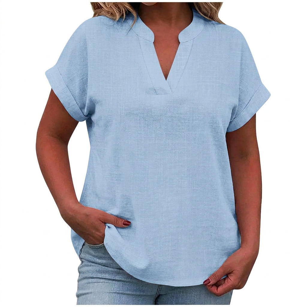 Vienne | Blouse décontractée à encolure V