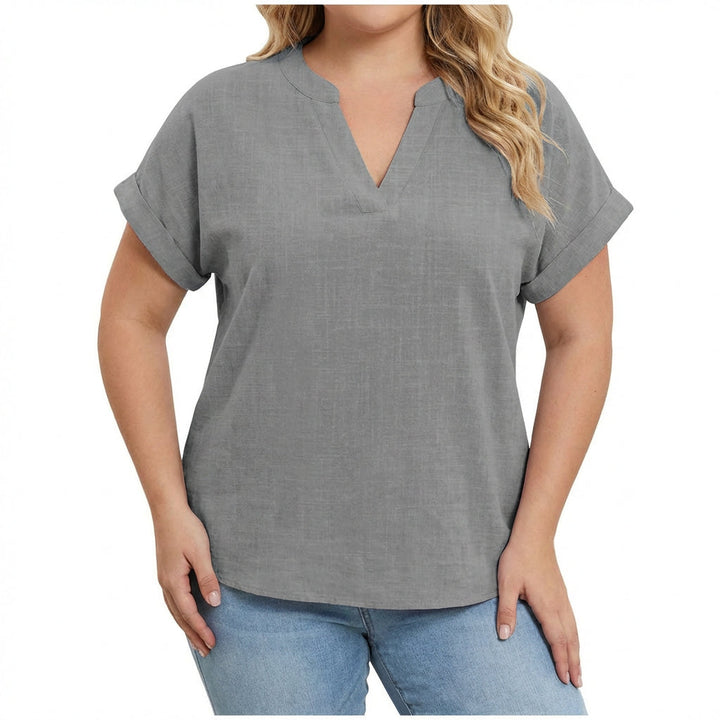 Vienne | Blouse décontractée à encolure V