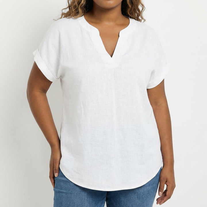 Vienne | Blouse décontractée à encolure V