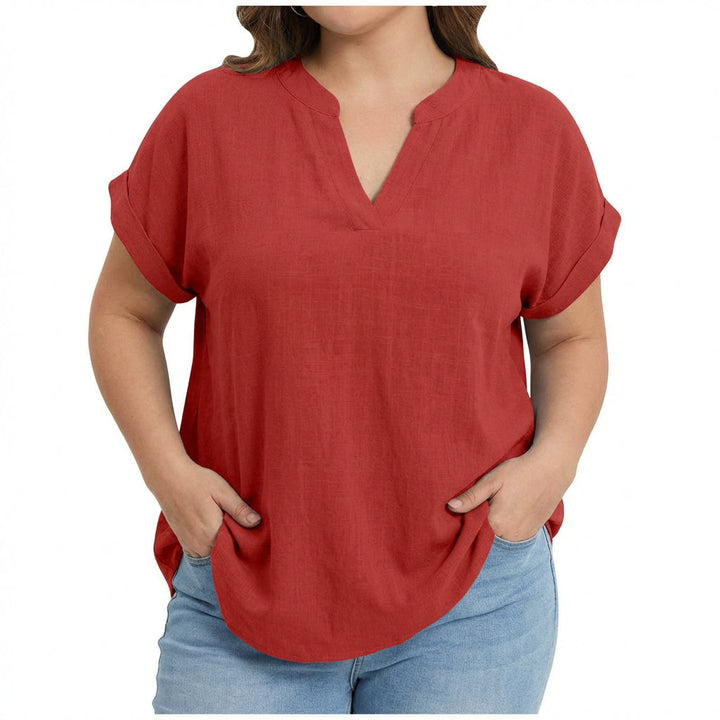 Vienne | Blouse décontractée à encolure V