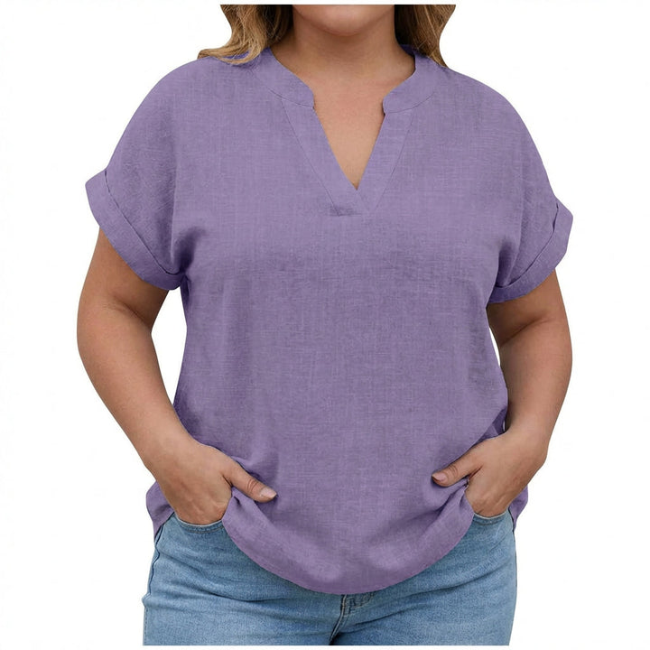 Vienne | Blouse décontractée à encolure V