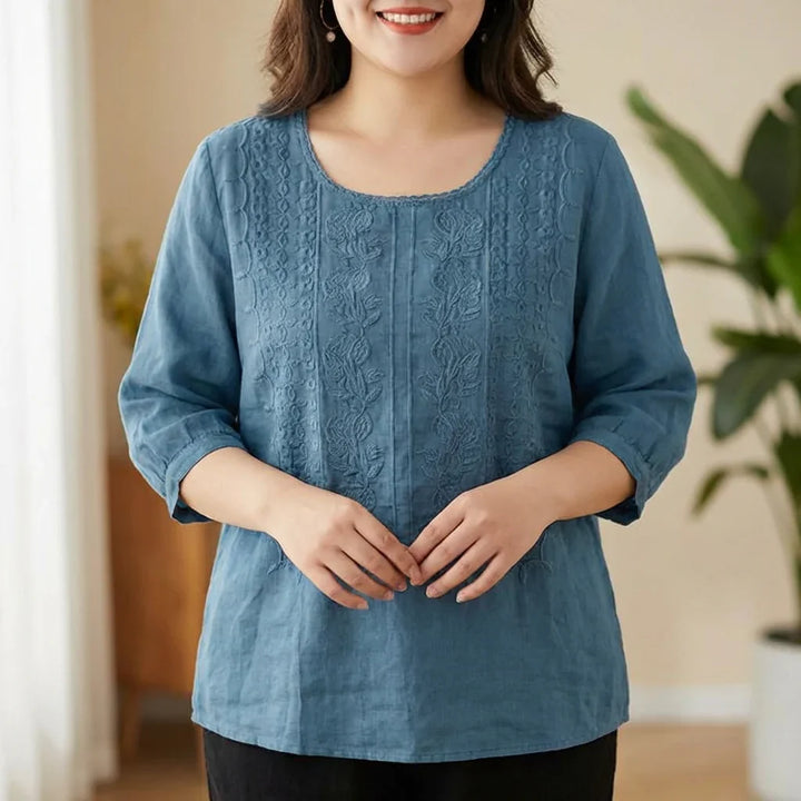 Tova | Chemisier Floral Décontracté