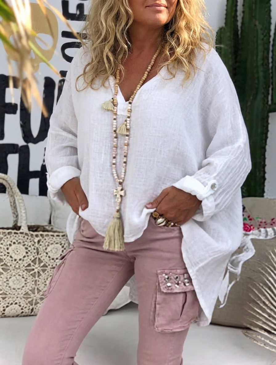 Adeline | Chemisier Oversized Léger
