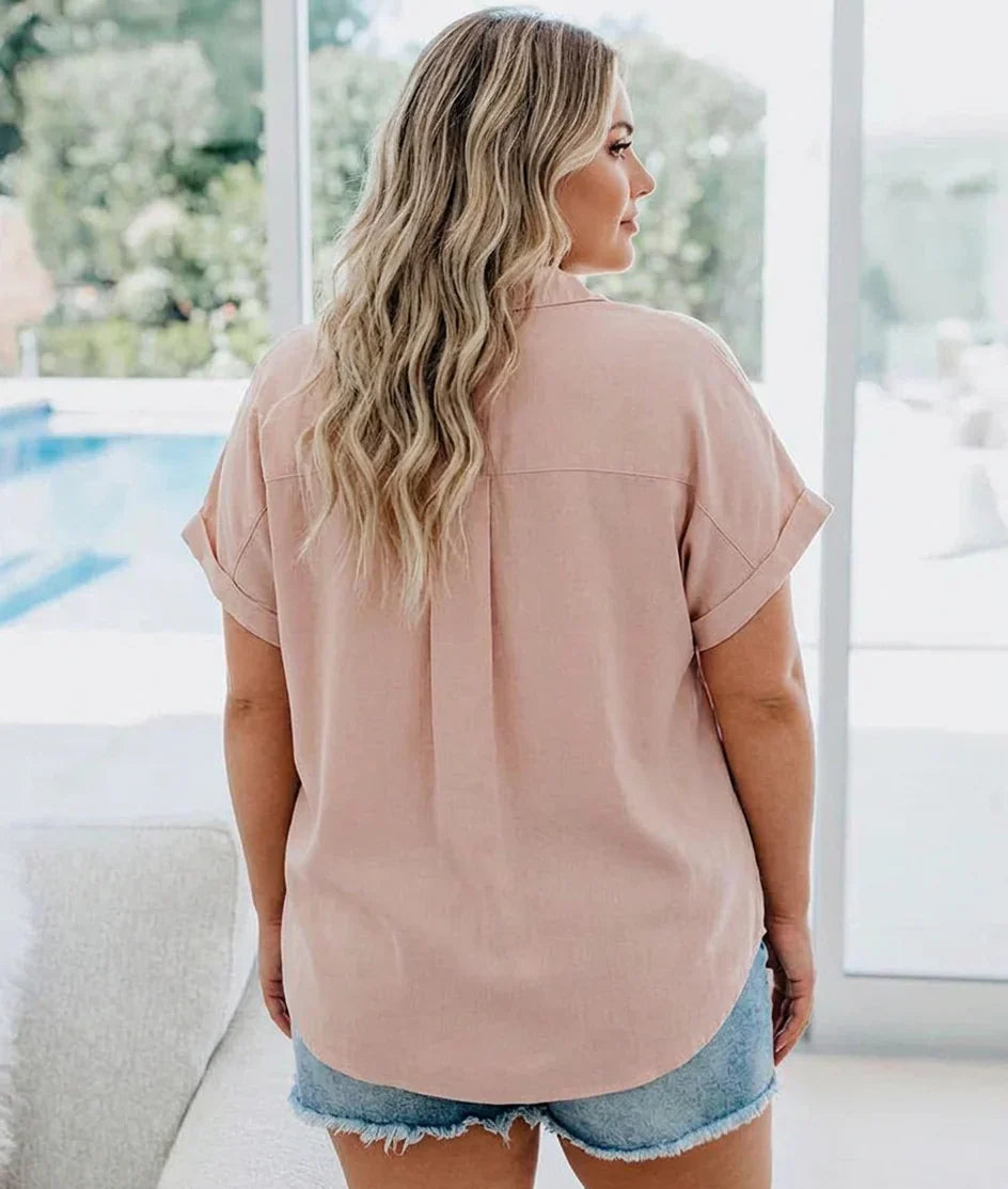 Yara | Chemisier Casual Coupe Décontractée