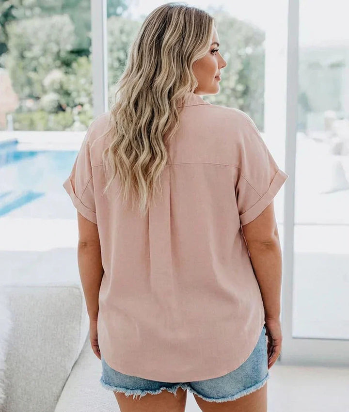 Yara | Chemisier Casual Coupe Décontractée
