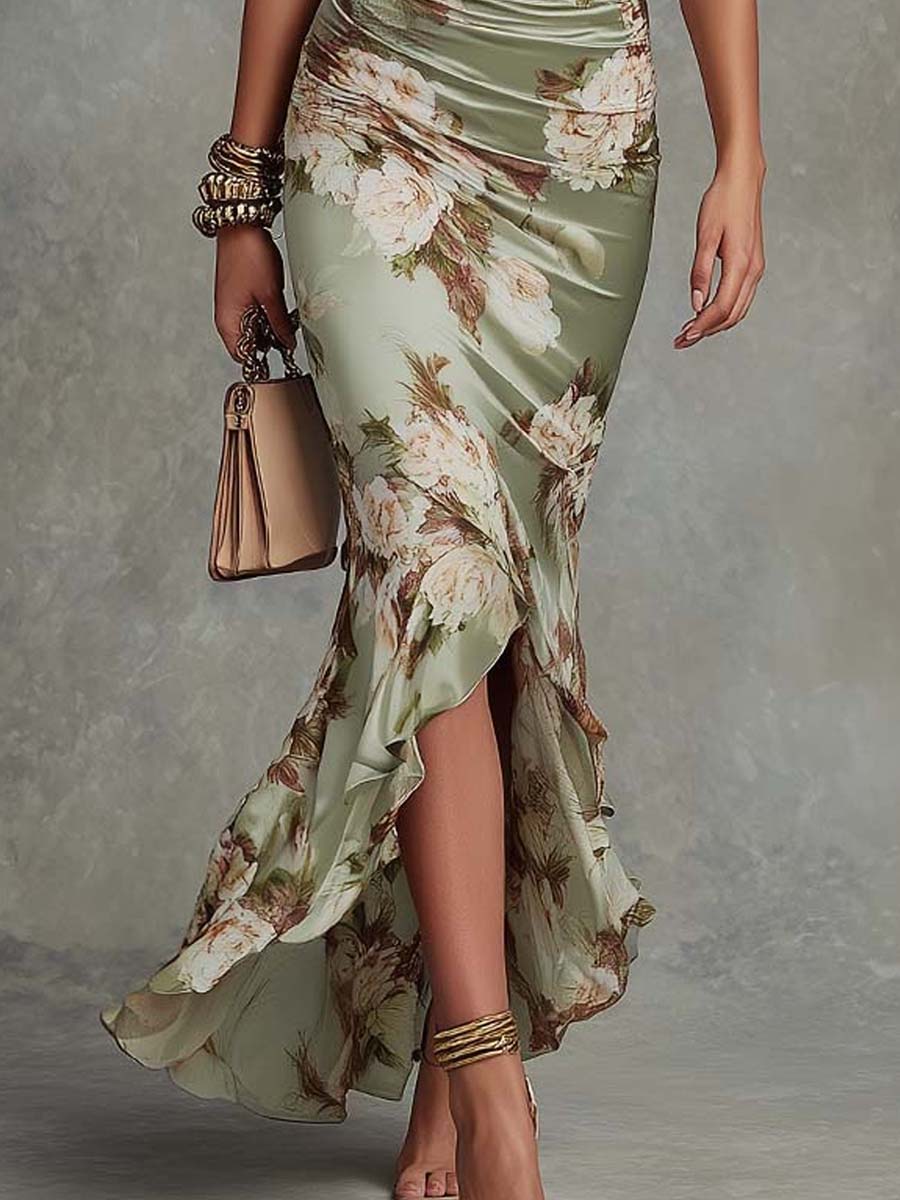 Denise™ | Robe Maxi Florale Élégante