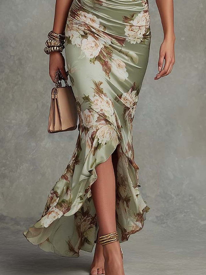 Denise™ | Robe Maxi Florale Élégante