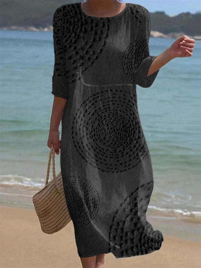 Gabrielle | Robe casual femme brodée