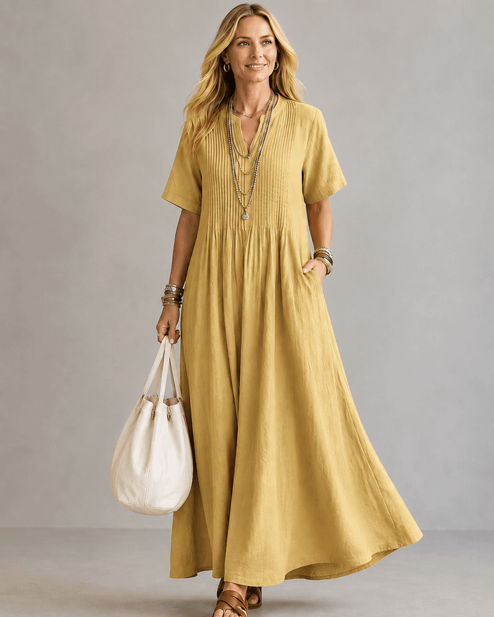 Camille | Robe Plissée