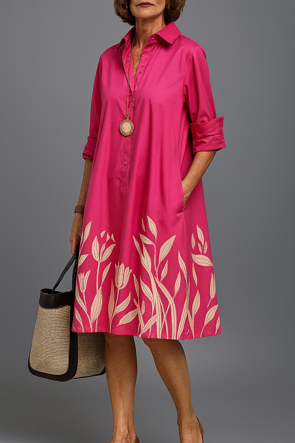 Graciela | Robe midi raffinée et élégante