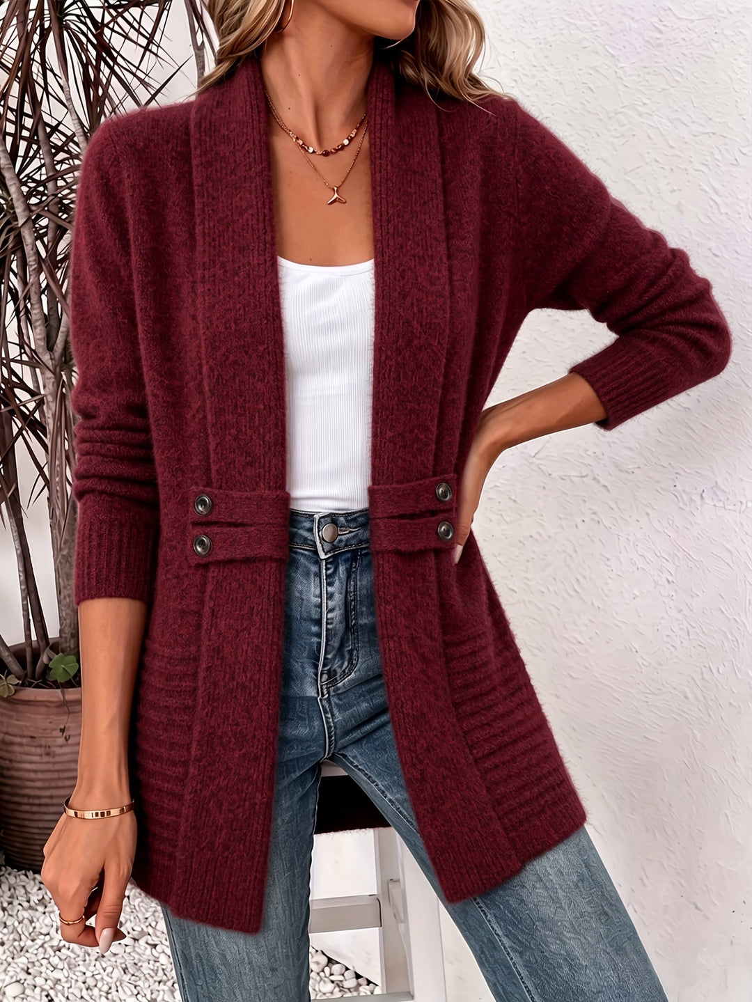 Cardigan Élégant Pour Femme