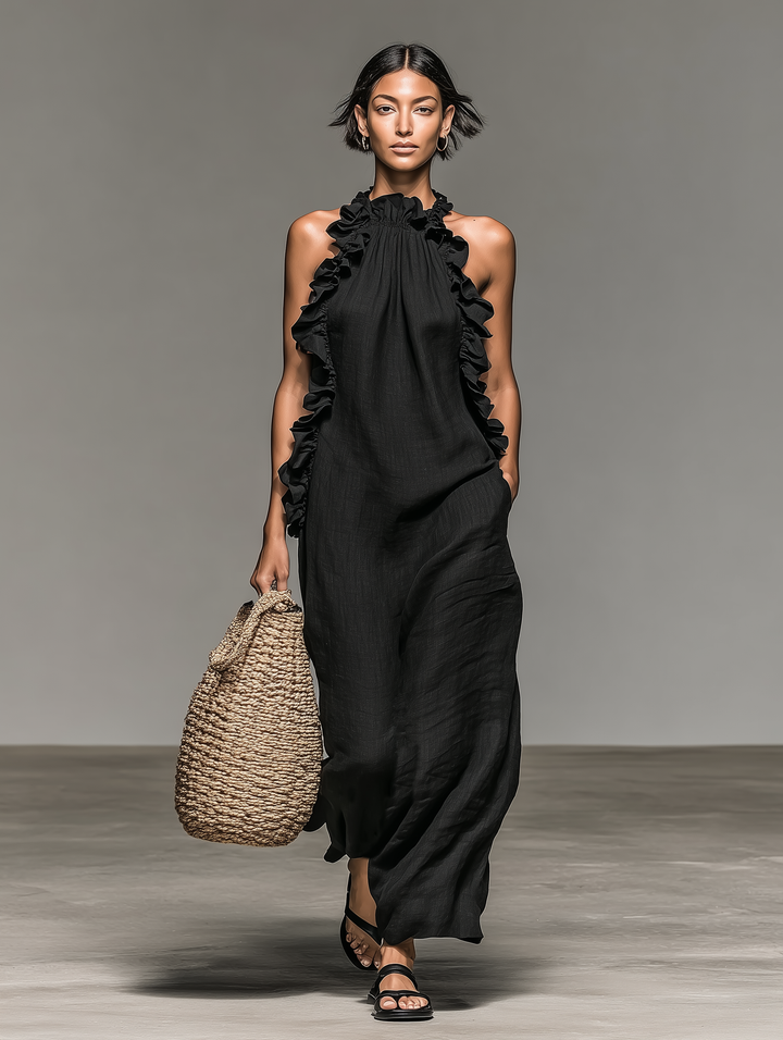 Robe Maxi avec Poches