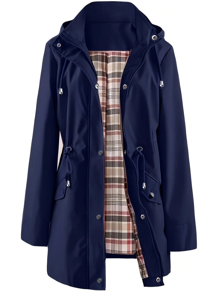 Carlotta | Veste 3-en-1 Imperméable avec Capuche Amovible