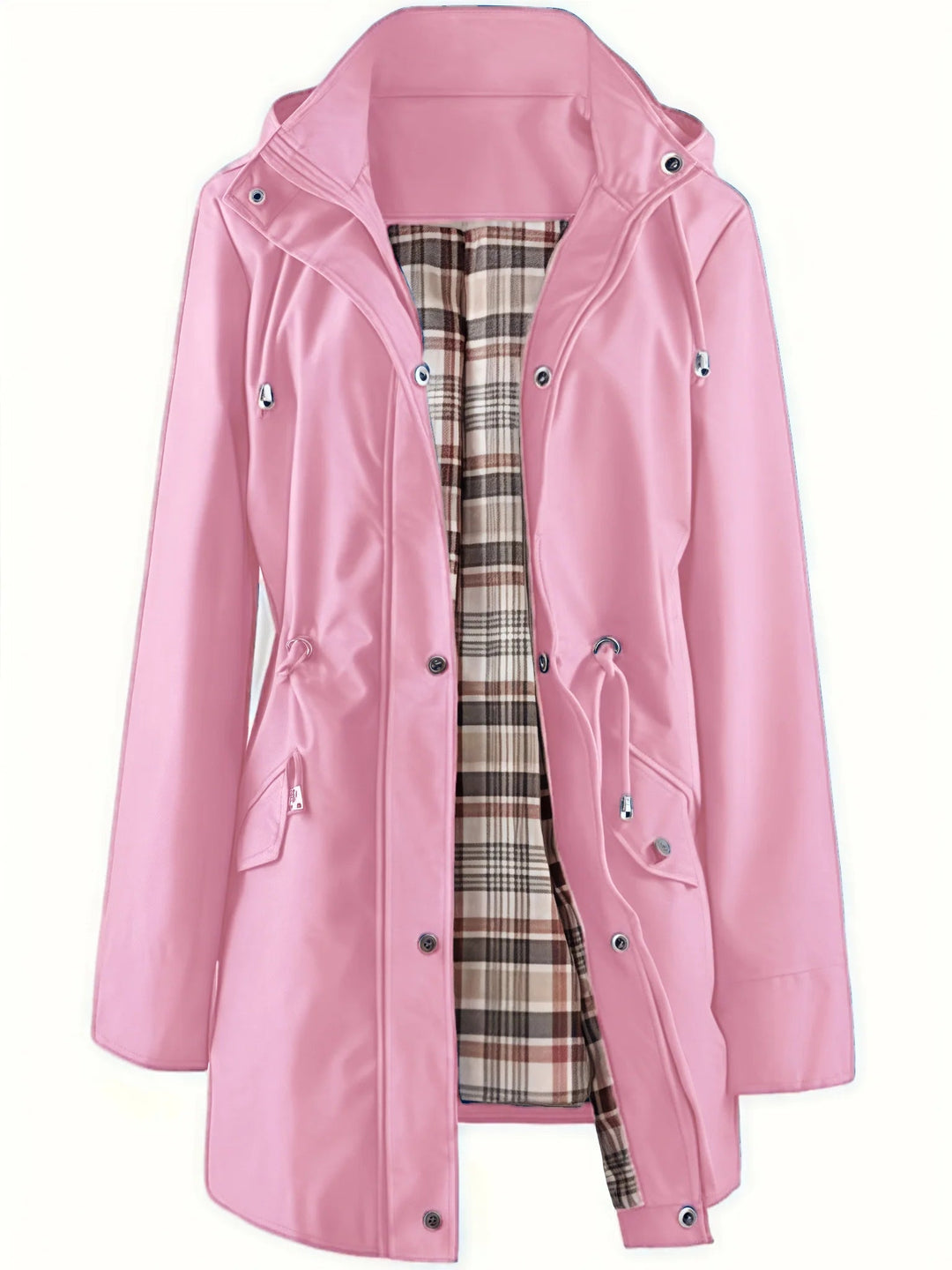 Carlotta | Veste 3-en-1 Imperméable avec Capuche Amovible