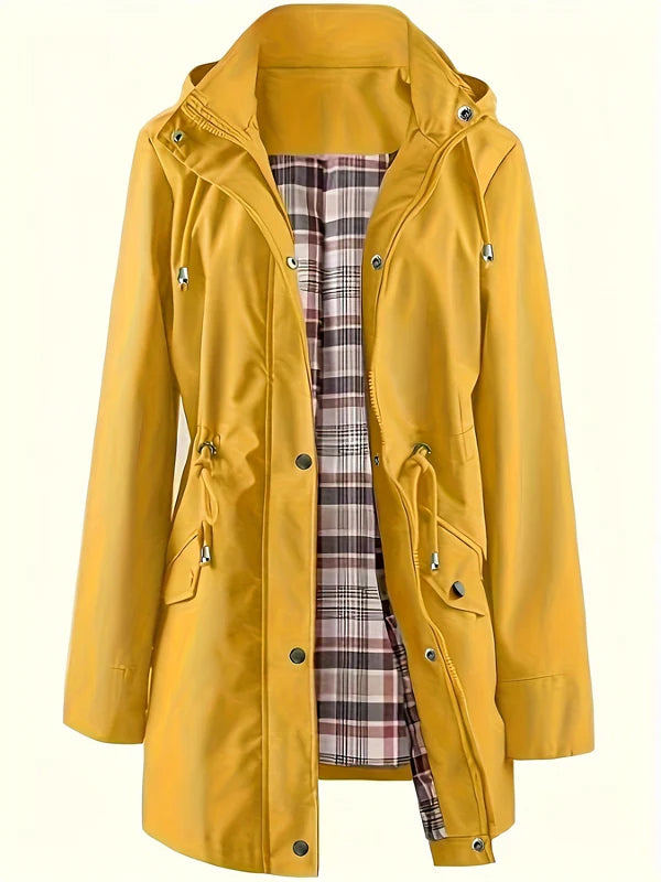 Carlotta | Veste 3-en-1 Imperméable avec Capuche Amovible