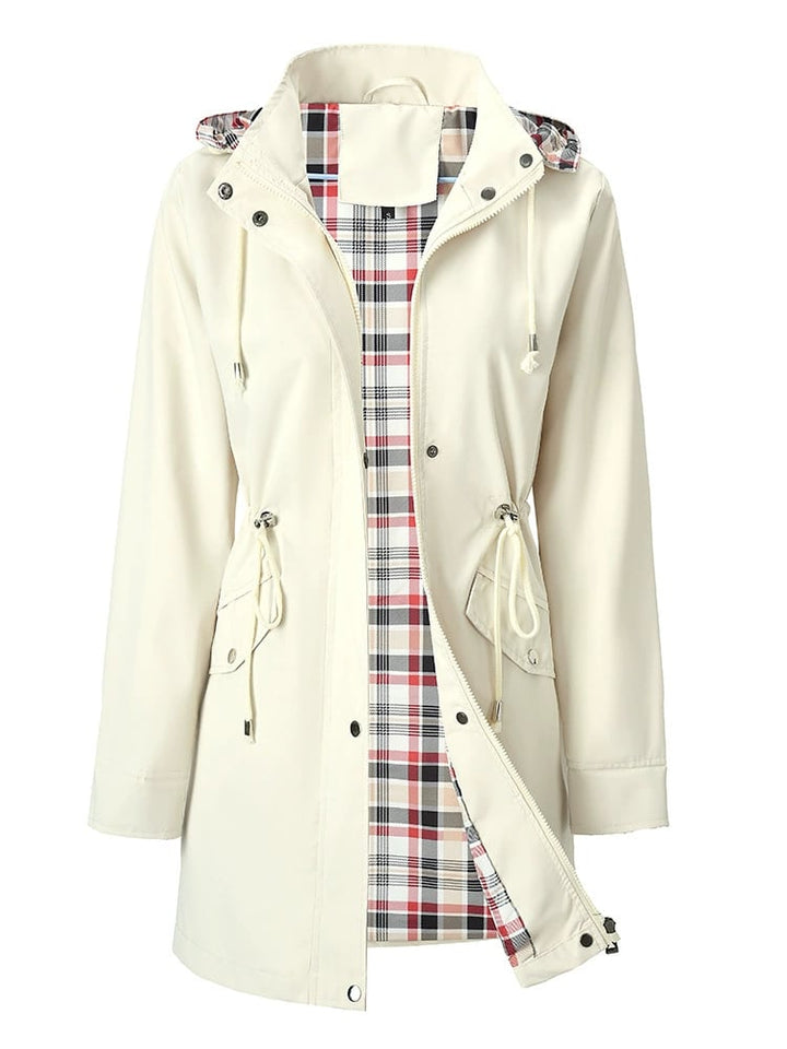 Carlotta | Veste 3-en-1 Imperméable avec Capuche Amovible