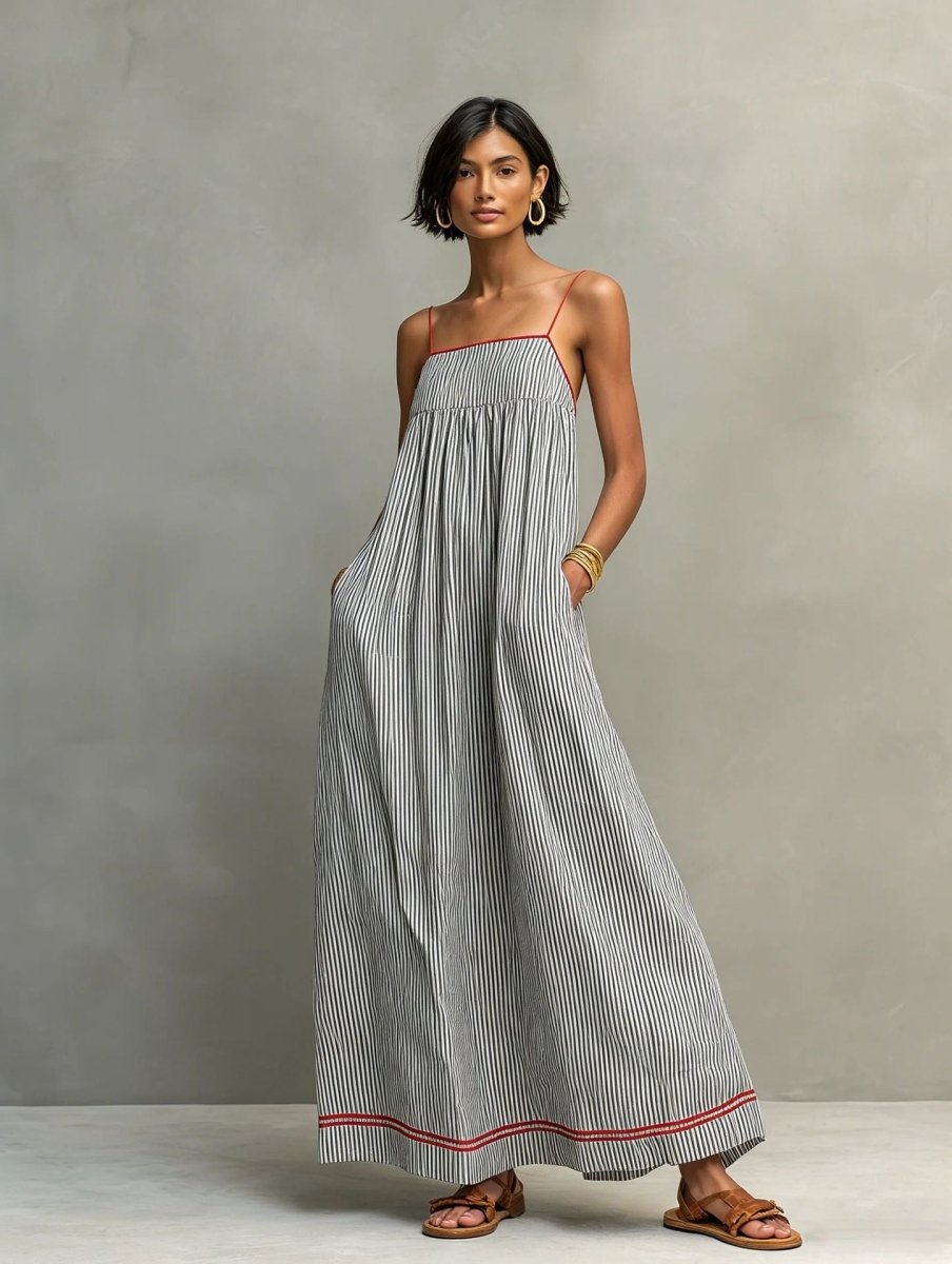Livia | Elegant Long Sleeveless Dress