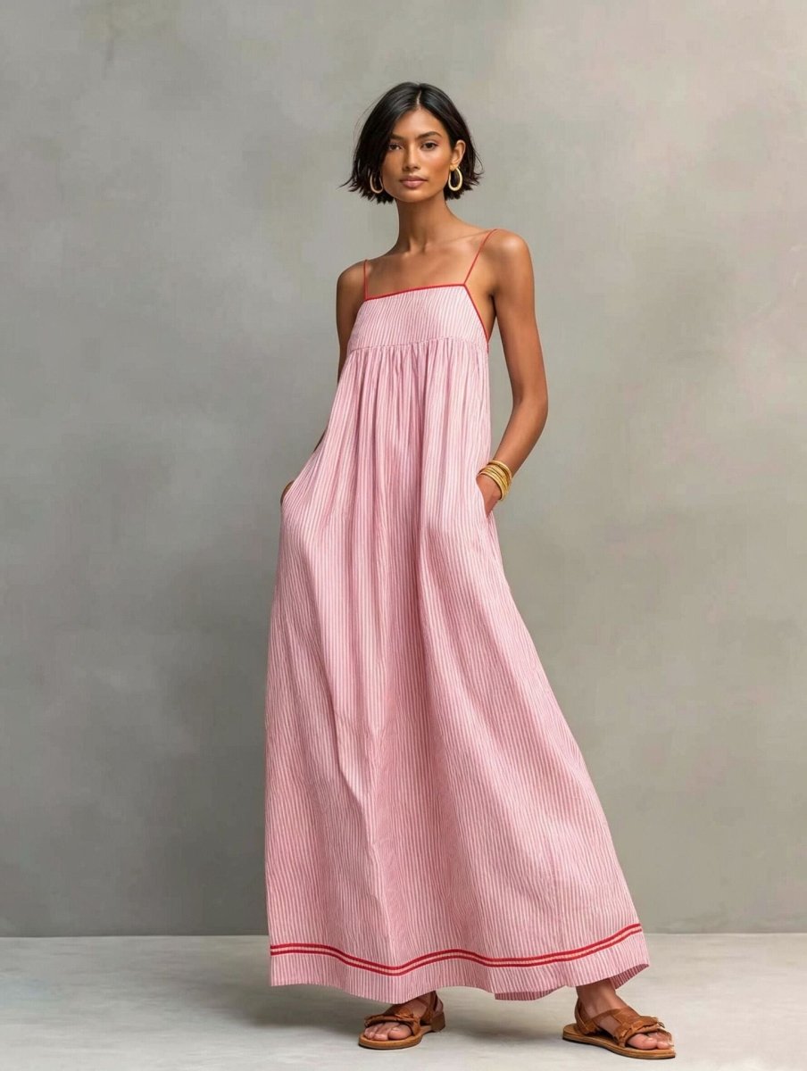 Livia | Elegant Long Sleeveless Dress