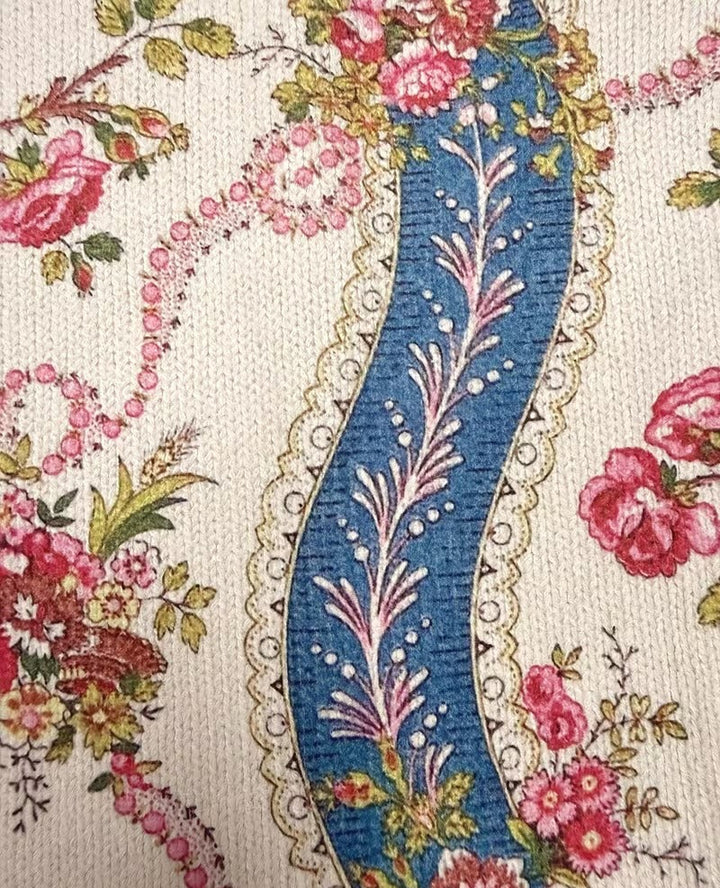Eulalia™ | Cardigan Ruban Roses Grimpantes
