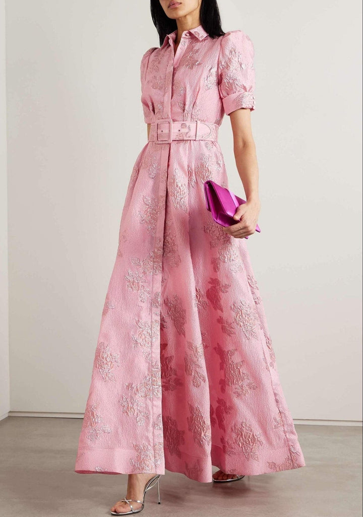 Elaine™ | Robe Maxi Élégante à Motif Floral