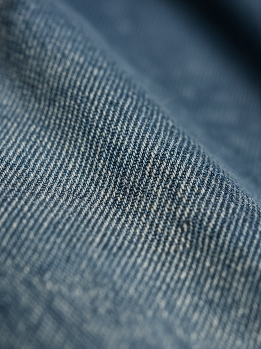 Karen | Robe Longue en Denim Lavé Vintage
